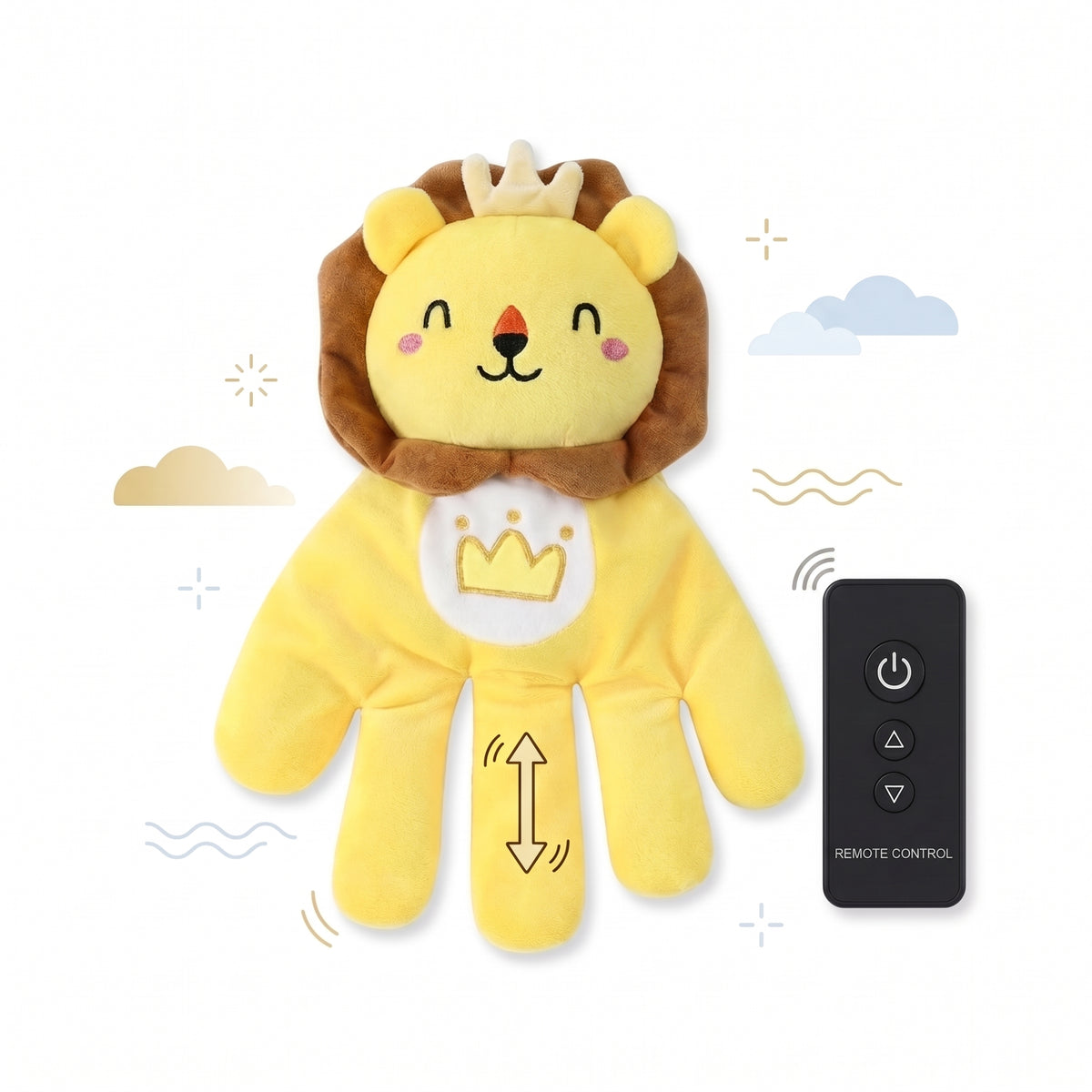 Peluche Sensorial Palmaditas Automáticas